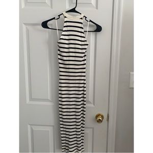 B&W River Island Bodycon Midi Dress